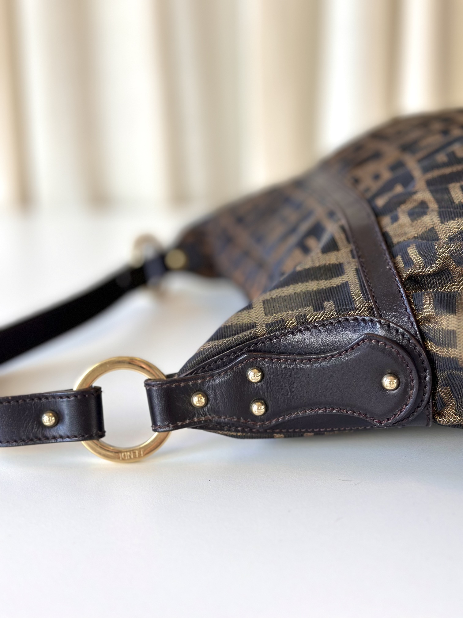 Fendi Zucca handbag - Image 9