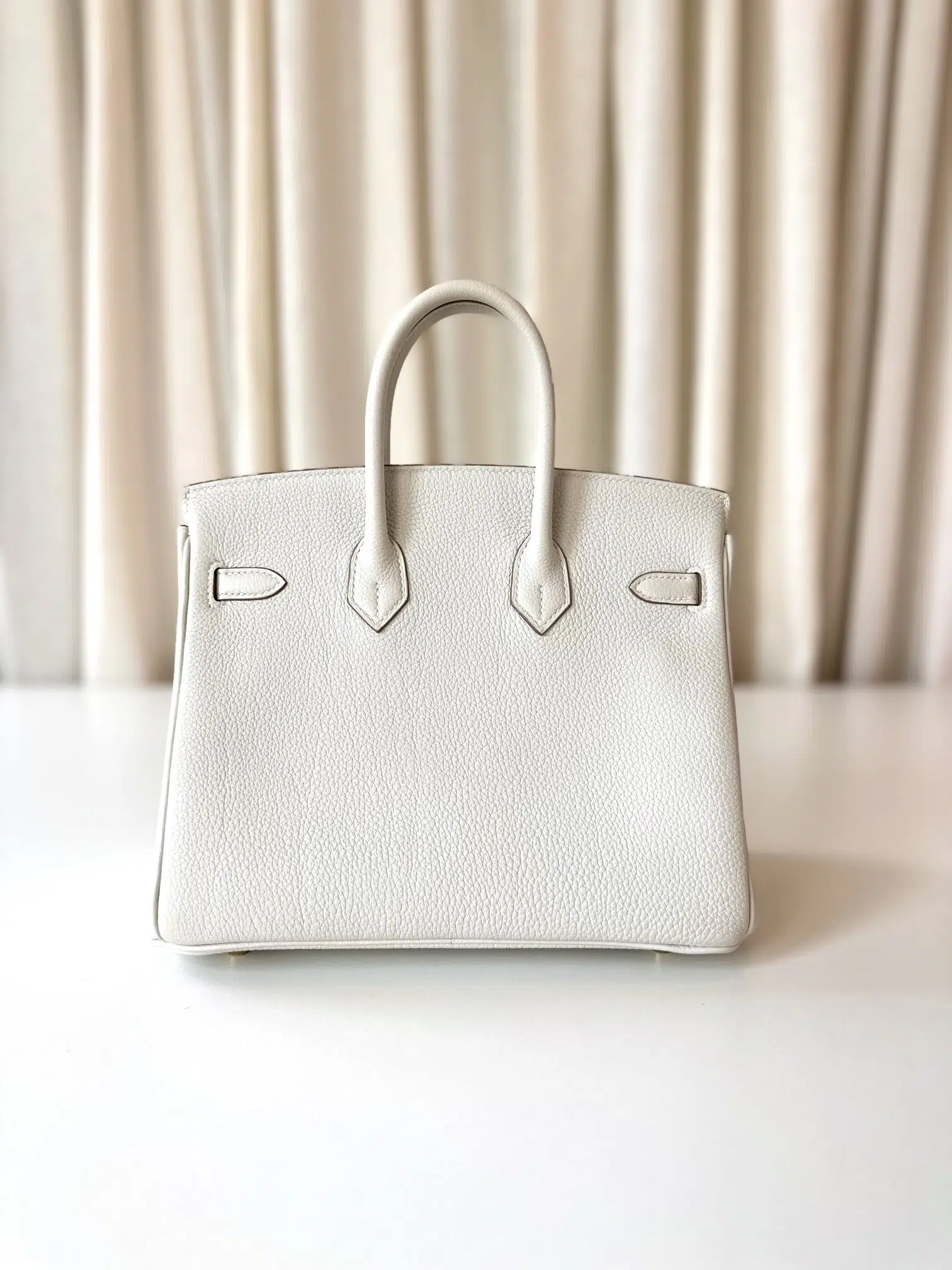 Hermes Birkin 25 Gris Pale - Image 4