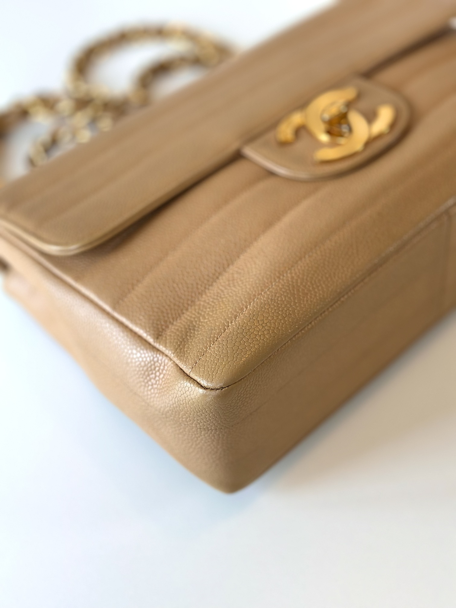 Chanel caviar vintage Jumbo - Image 6