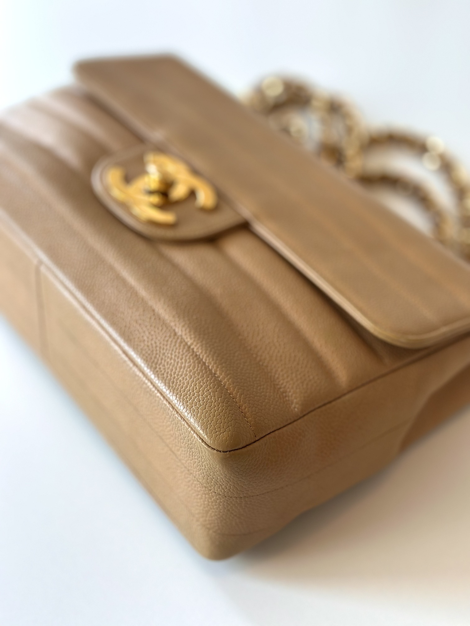 Chanel caviar vintage Jumbo - Image 7