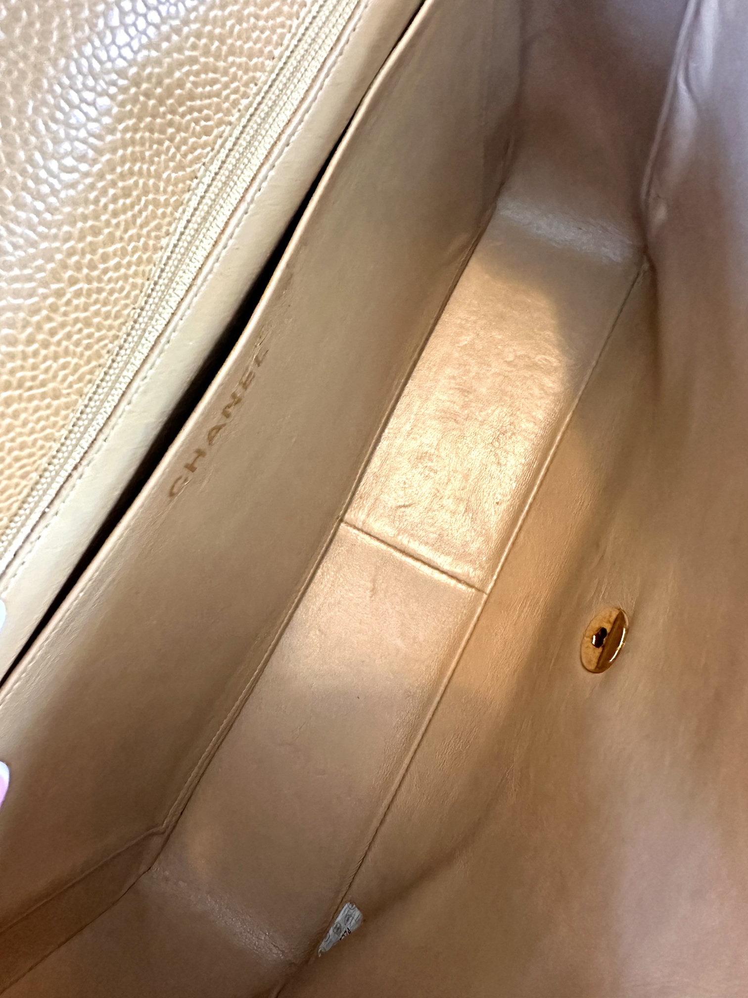 Chanel caviar vintage Jumbo - Image 10