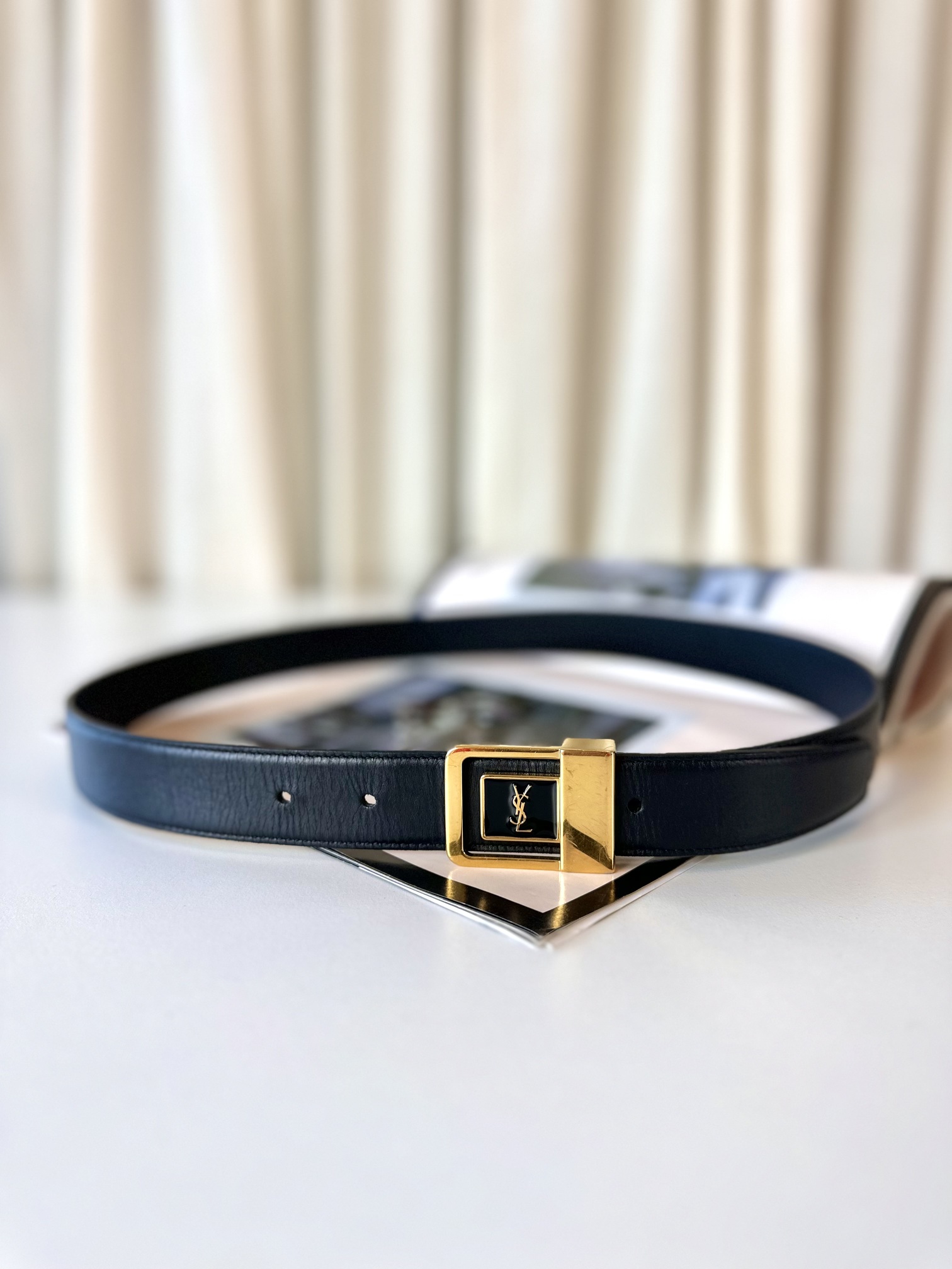 Saint Laurent LA 66 buckle belt - Image 2