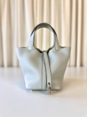 Hermes picotin 18 Bleu Pale