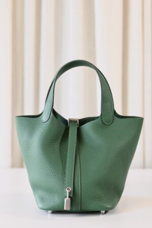 Hermes Picotin 18 Vert Moyen
