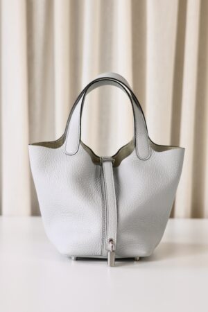 Hermes picotin 18 Bleu Pale