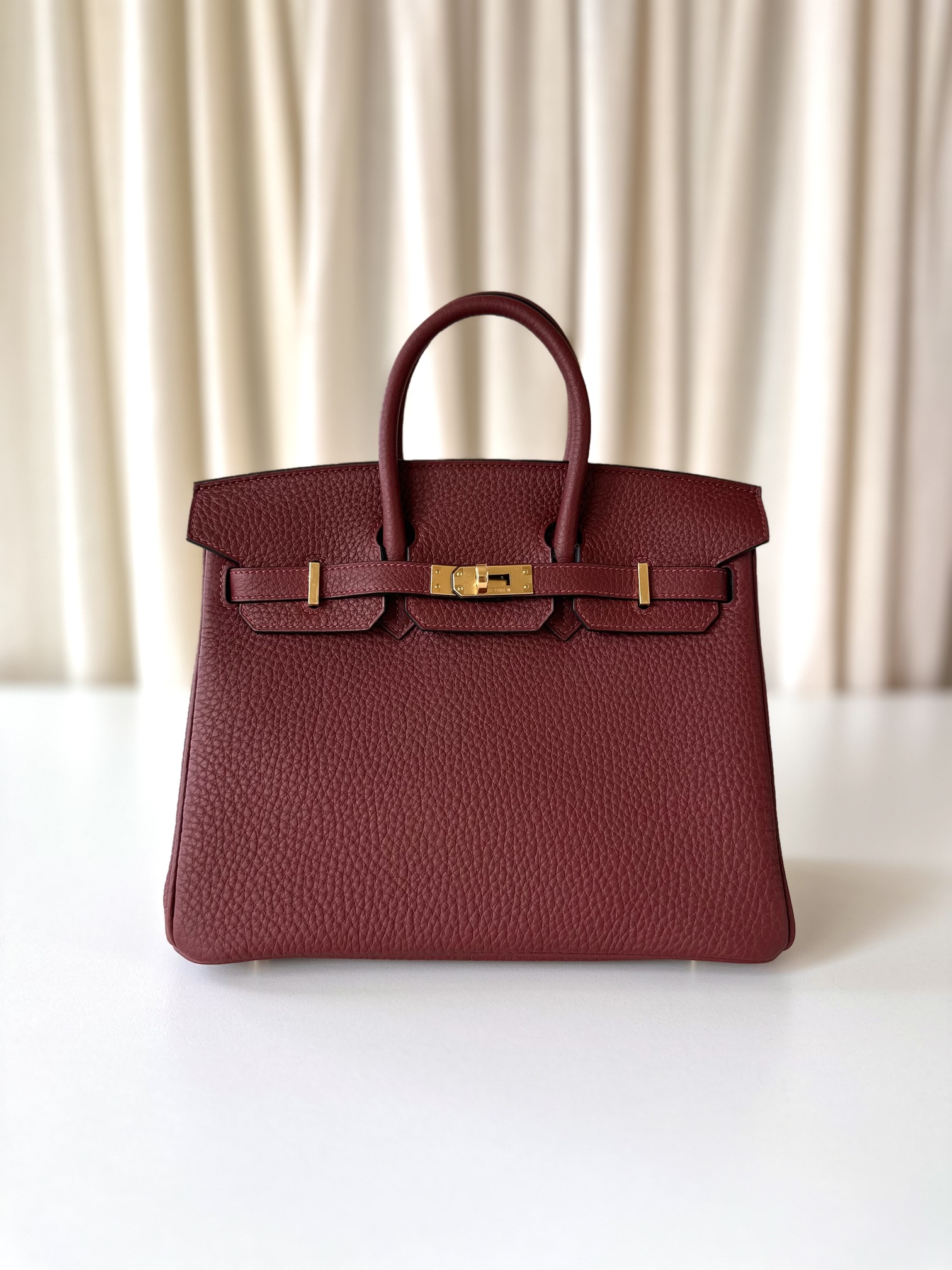 Hermes Birkin 25 Rouge H