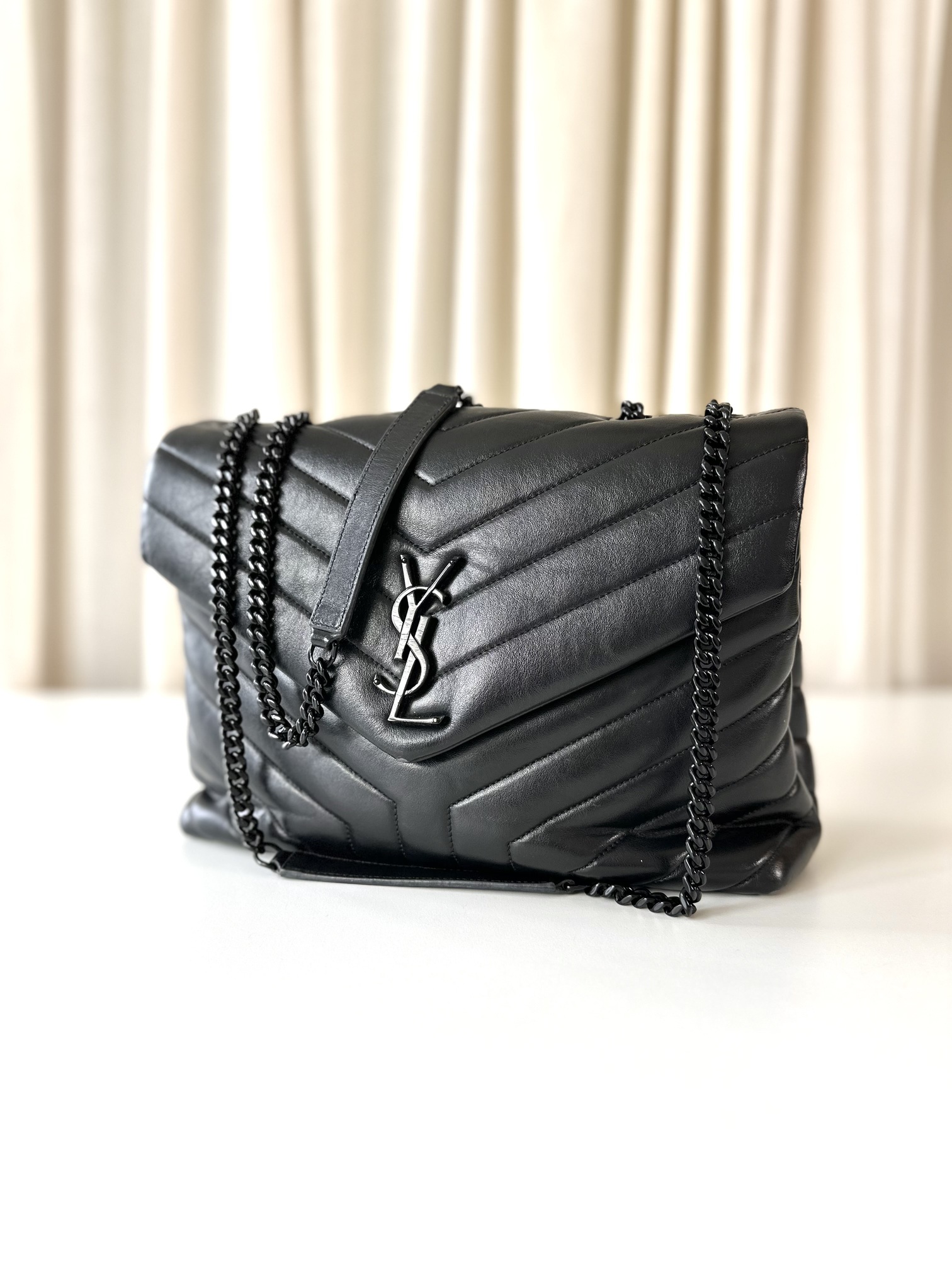 Saint Laurent Loulou large so black - Image 2