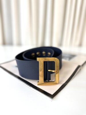 Dior belt navy