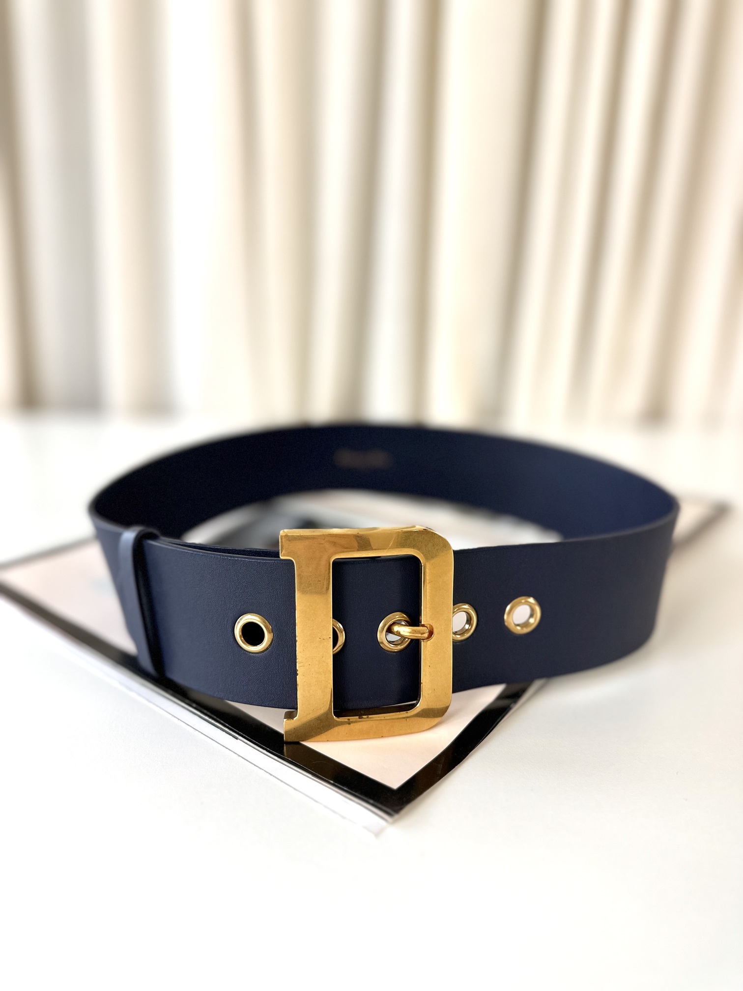 Dior belt navy - Image 3