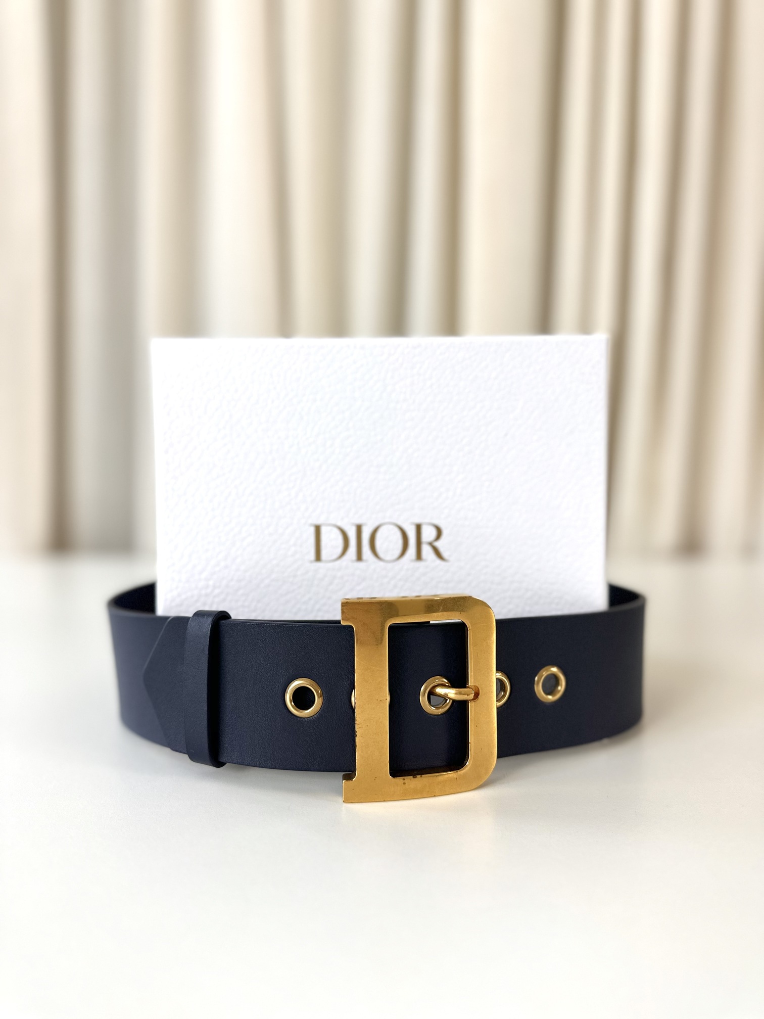 Dior belt navy - Image 2