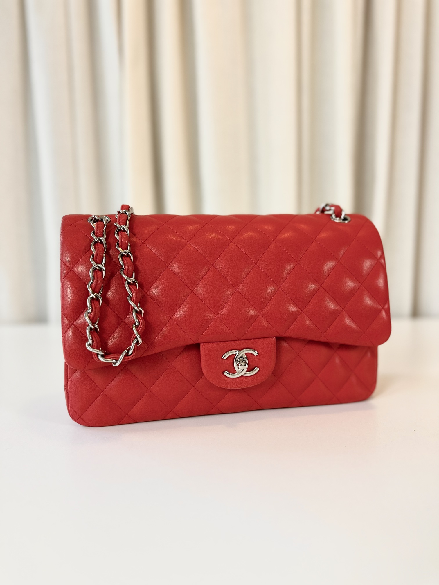 Chanel Jumbo red - Image 12