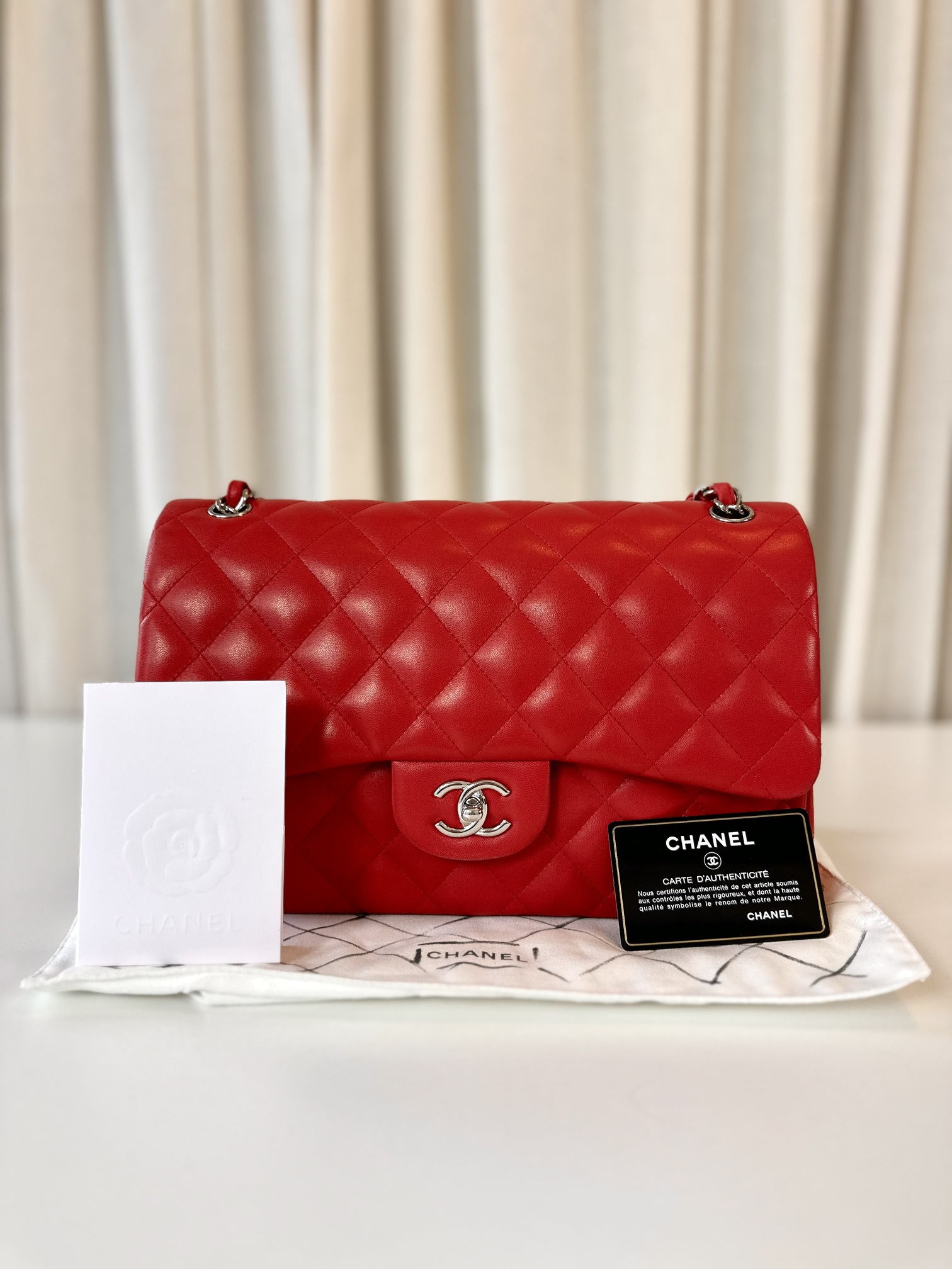 Chanel Jumbo red - Image 14