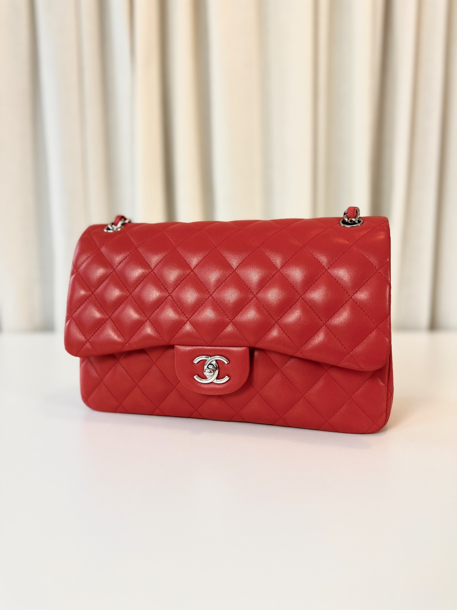 Chanel Jumbo red - Image 2