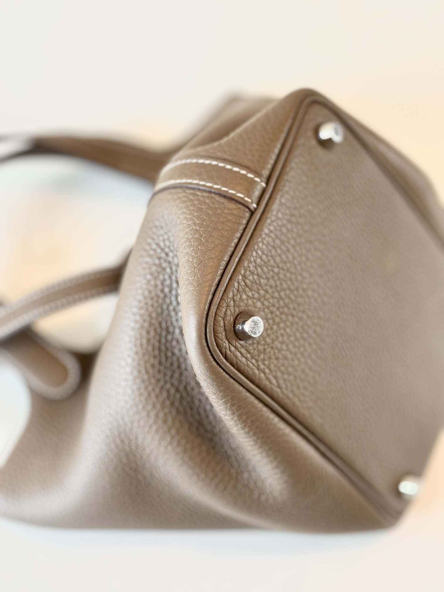 Hermes Picotin 18 Etoupe - Image 7