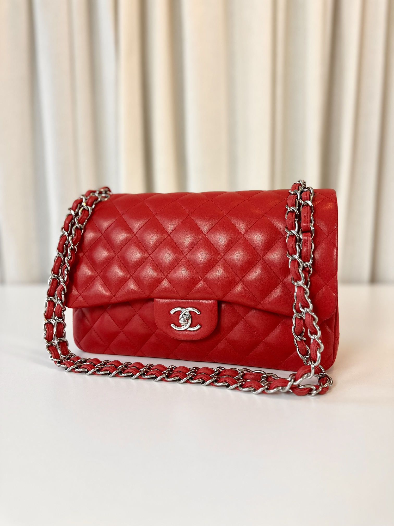 Chanel Jumbo red - Image 3