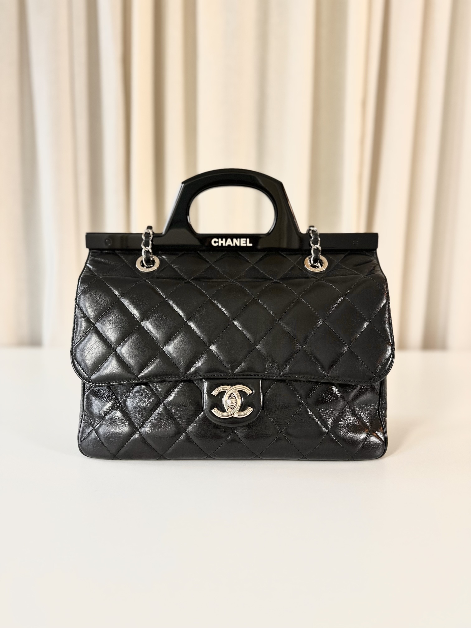 Rare Chanel delivery flap bag