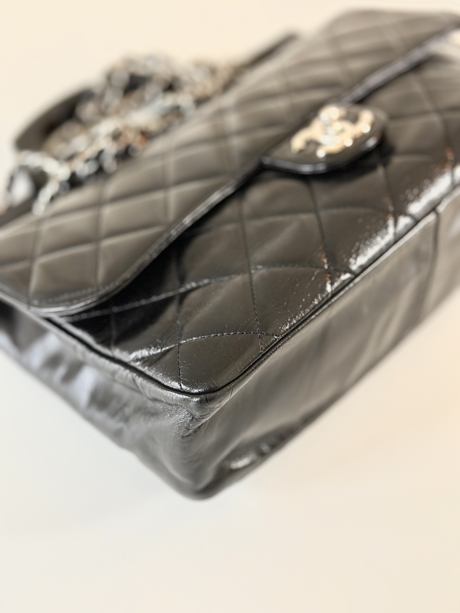 Rare Chanel delivery flap bag - Image 8