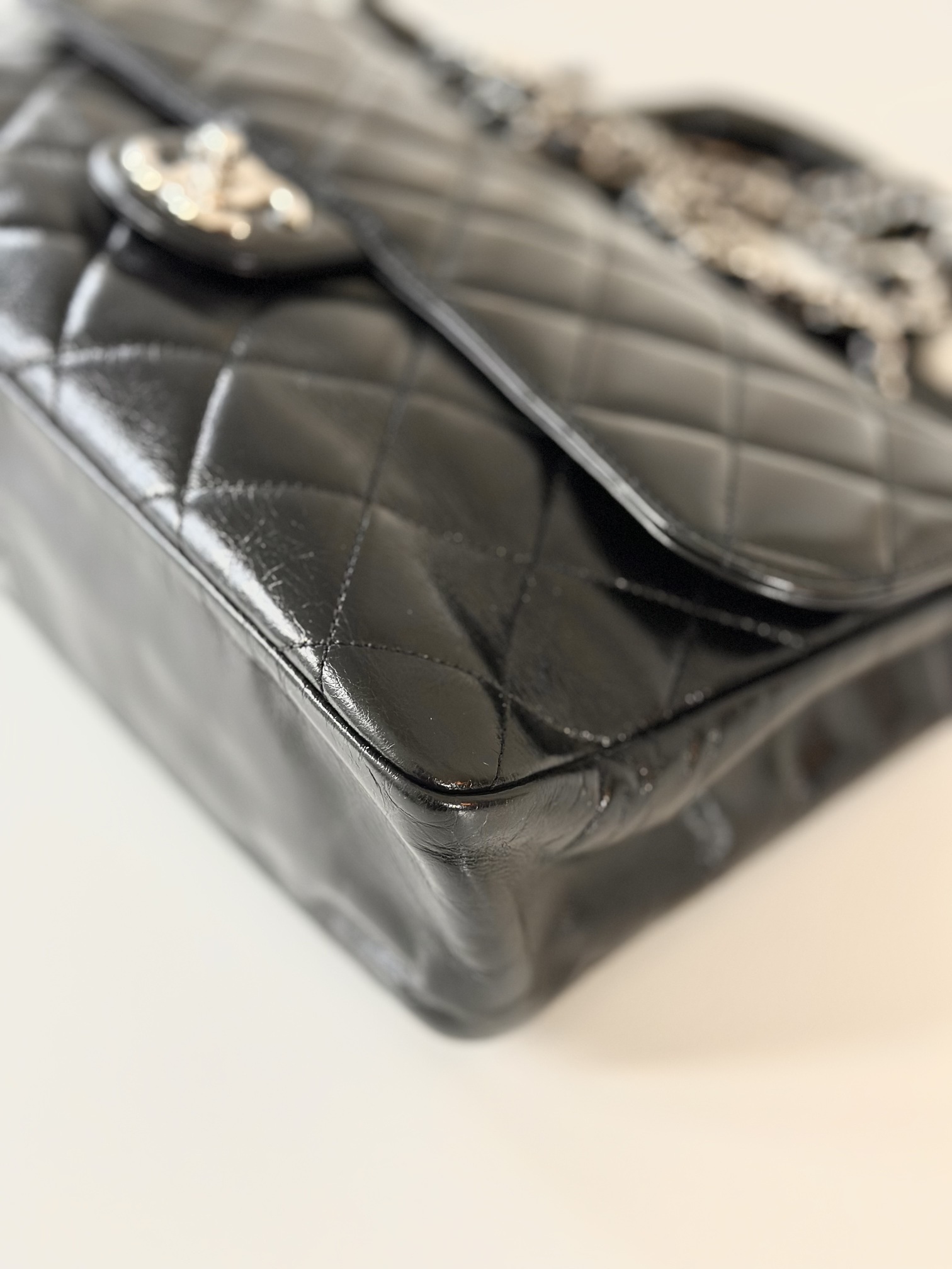 Rare Chanel delivery flap bag - Image 9