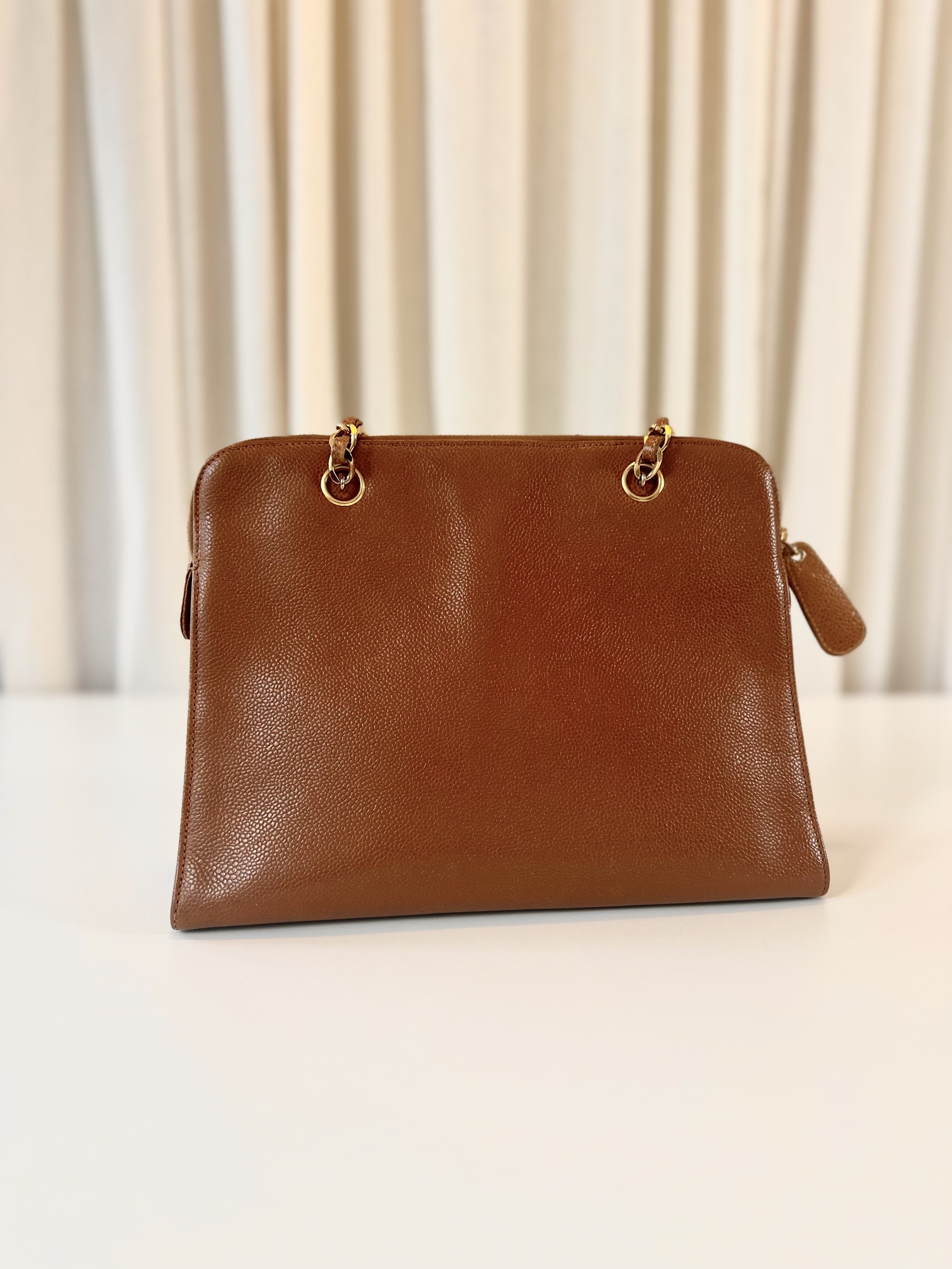 Chanel shoulder bag brown - Image 5