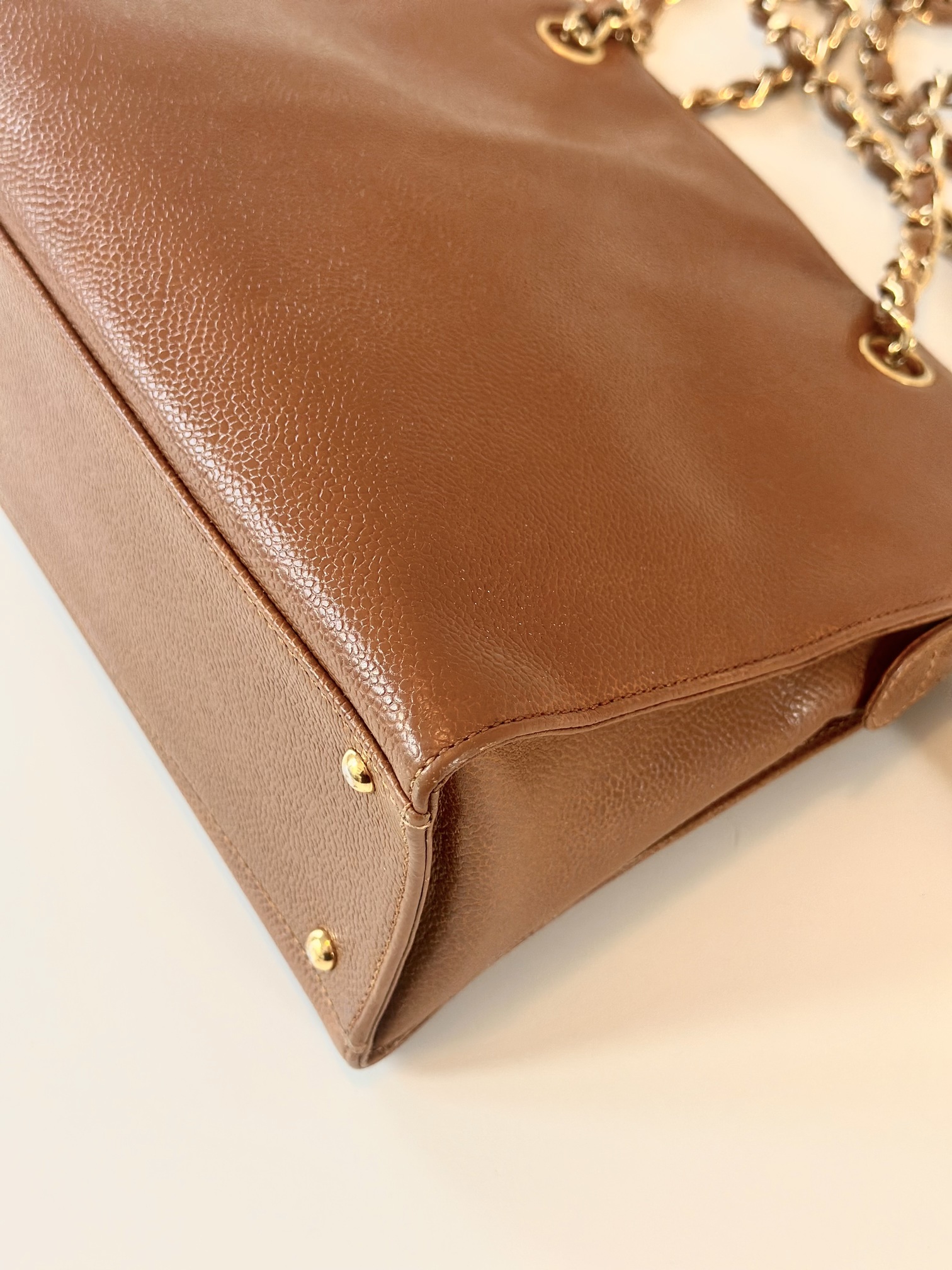 Chanel shoulder bag brown - Image 10