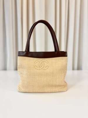 Chanel rotan handbag