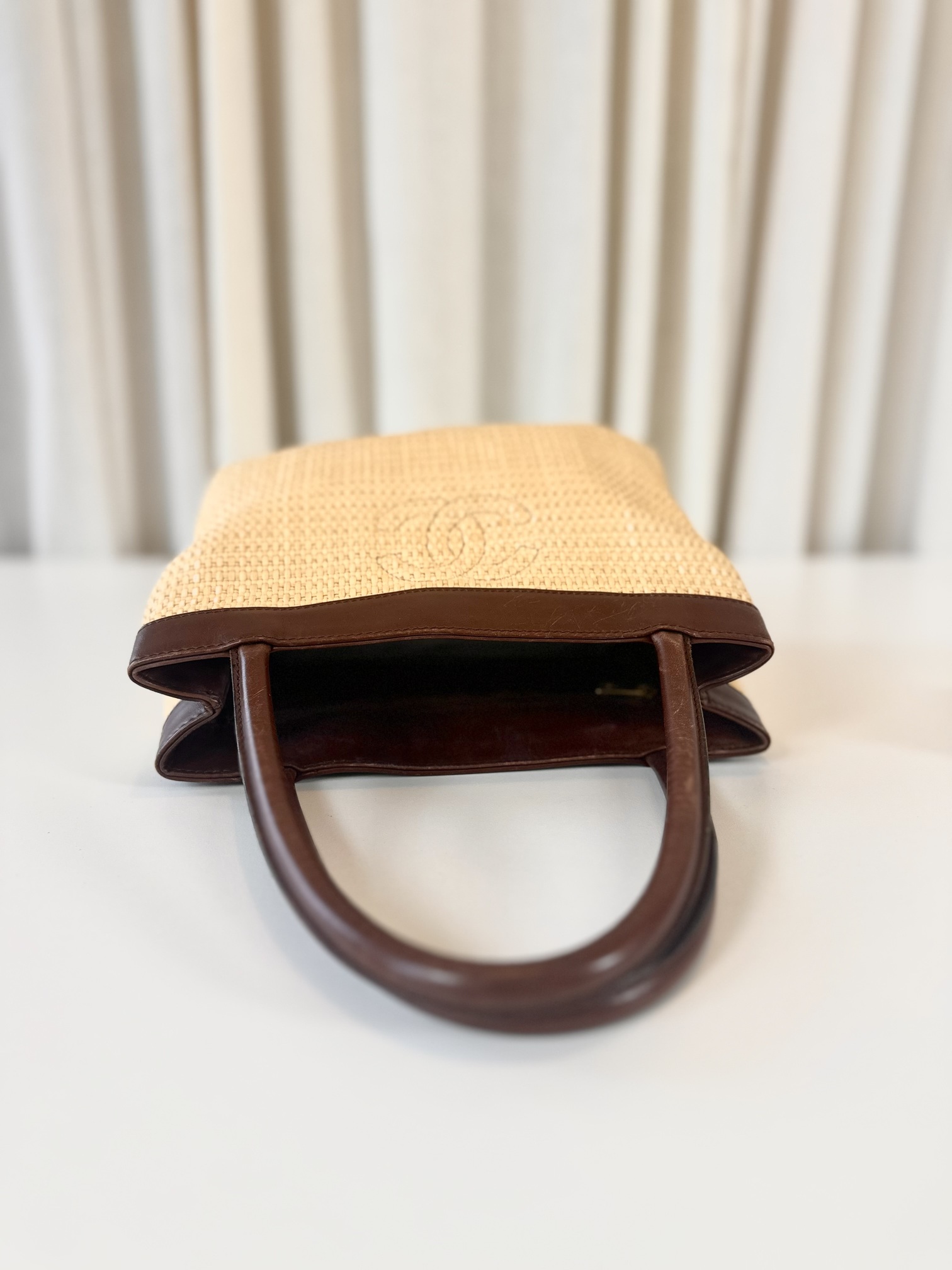 Chanel rotan handbag - Image 4