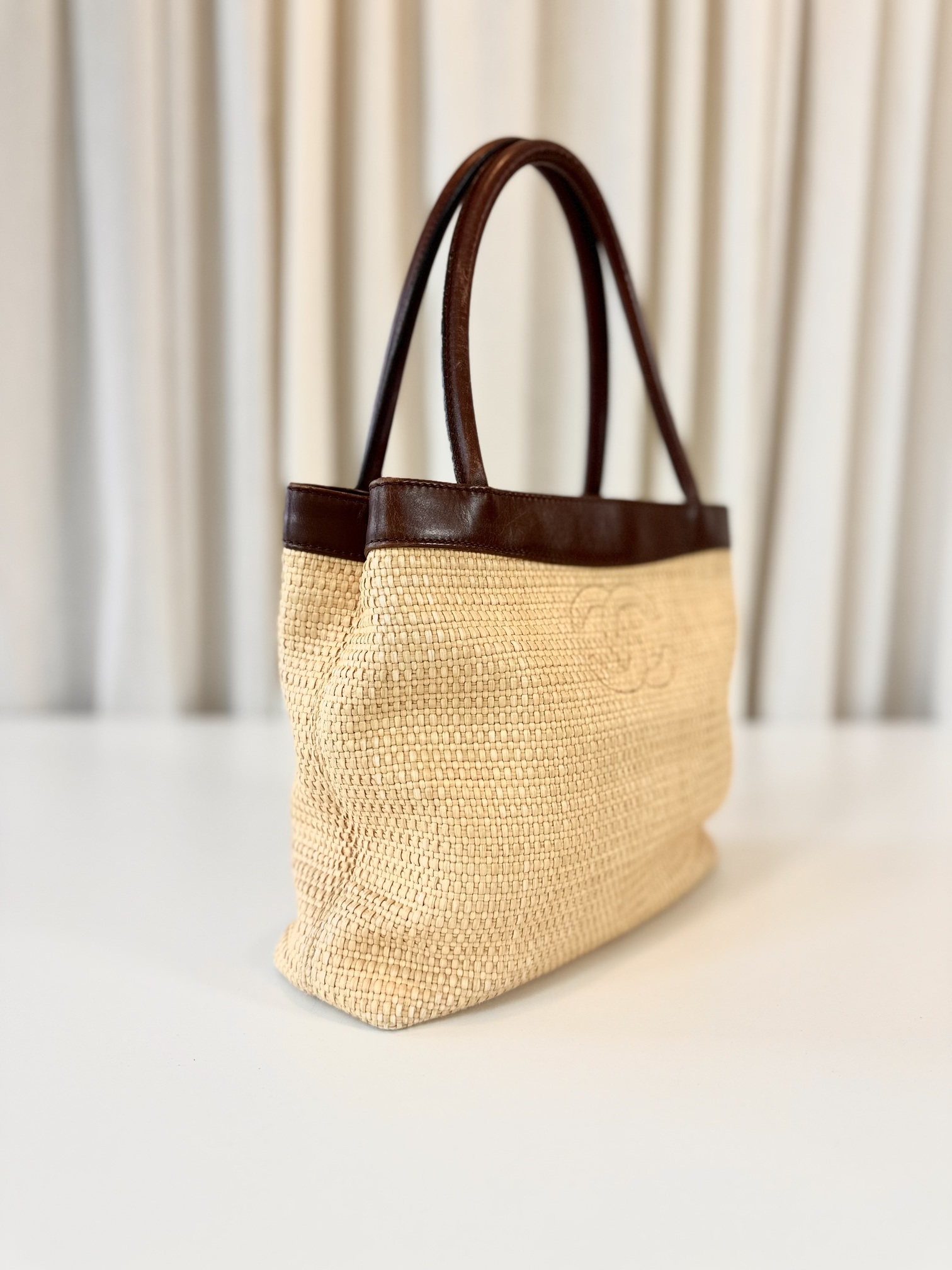 Chanel rotan handbag - Image 7