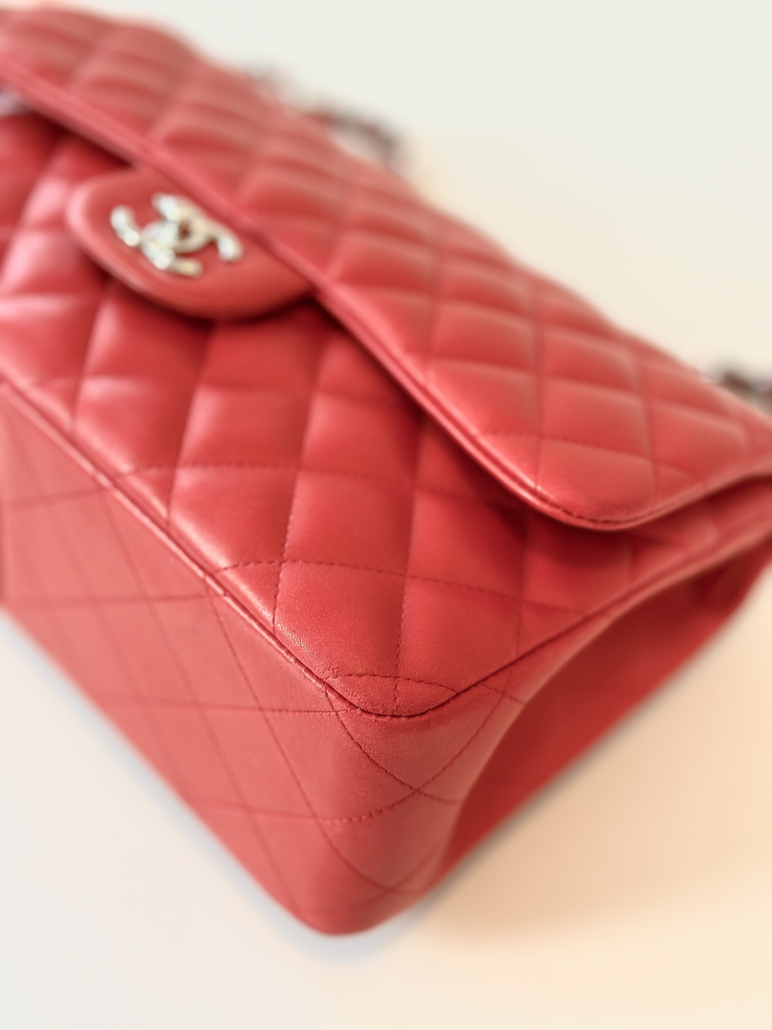 Chanel Jumbo red - Image 8