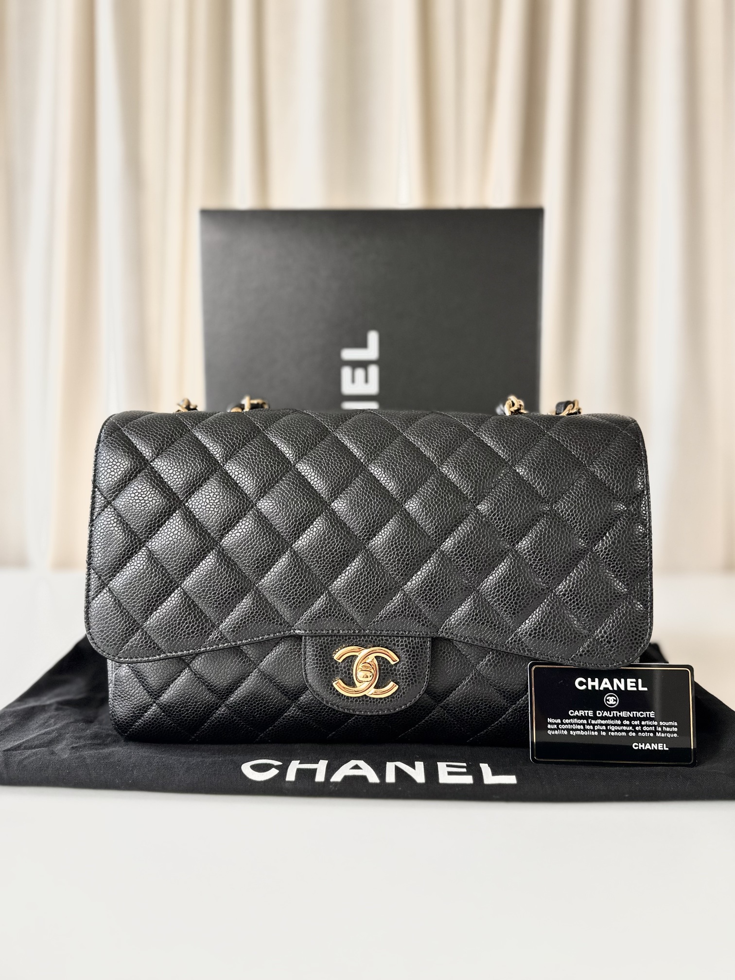 Chanel caviar Jumbo - Image 12