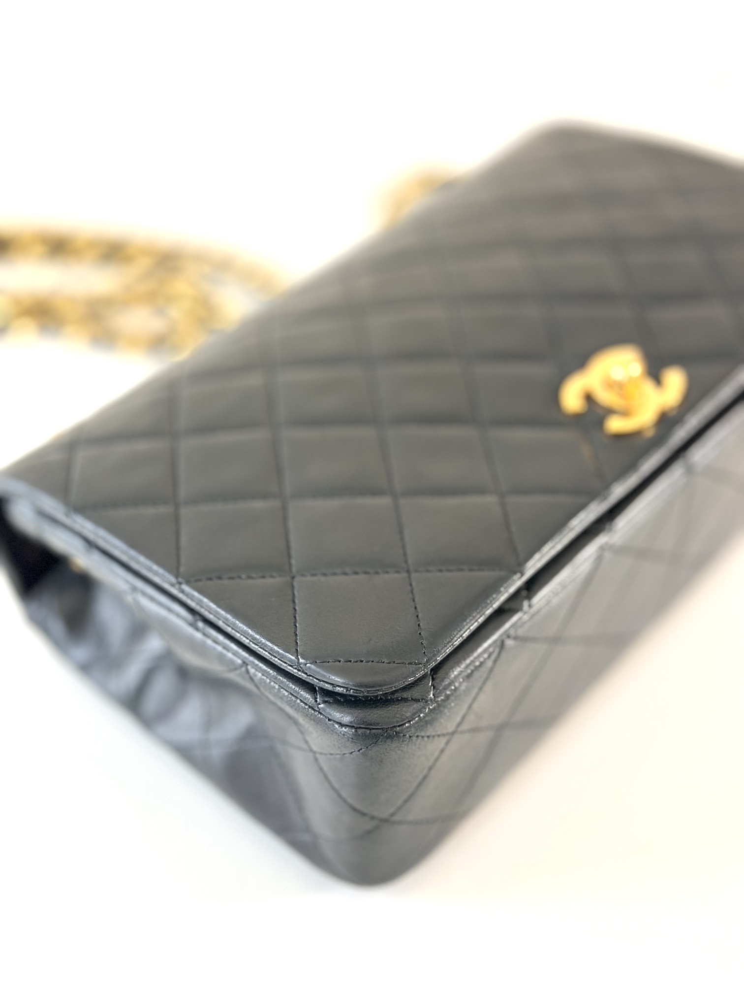 Chanel vintage full flap bag - Image 6