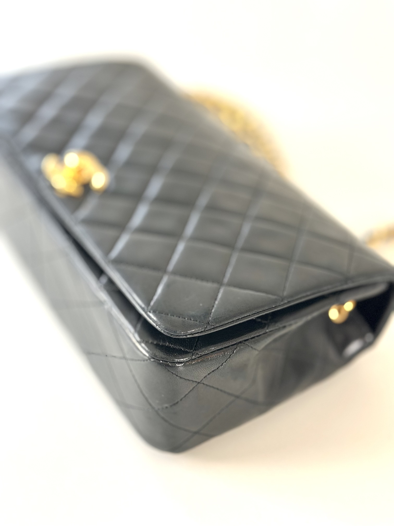 Chanel vintage full flap bag - Image 5