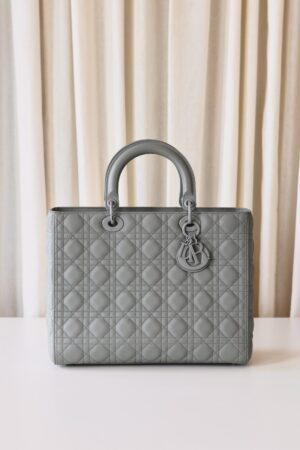 Lady Dior large green