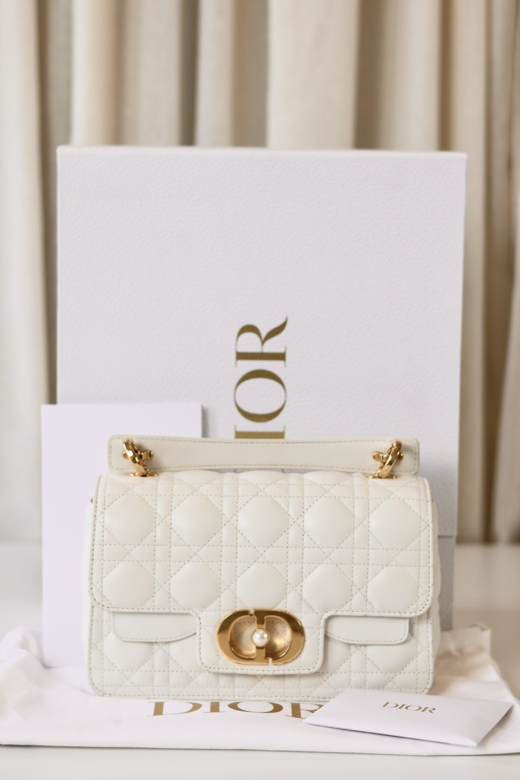 Dior Jolie top handle white - Image 13