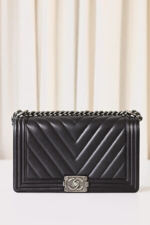Chanel Boy Bag large black