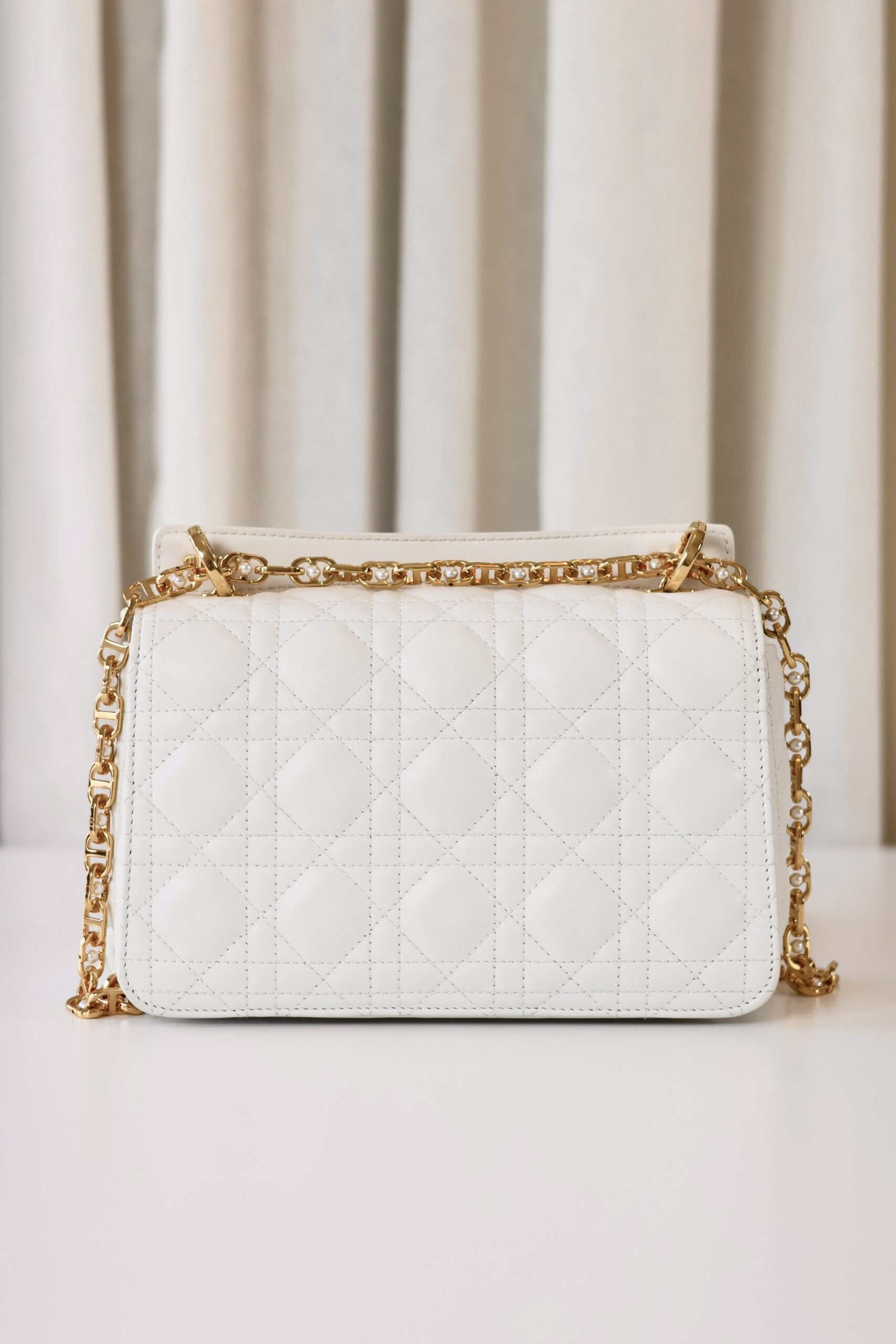 Dior Jolie top handle white - Image 3