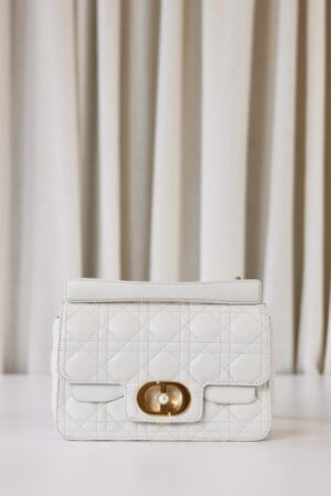 Dior Jolie top handle white