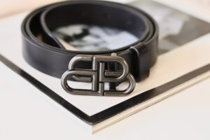 Balenciaga black belt