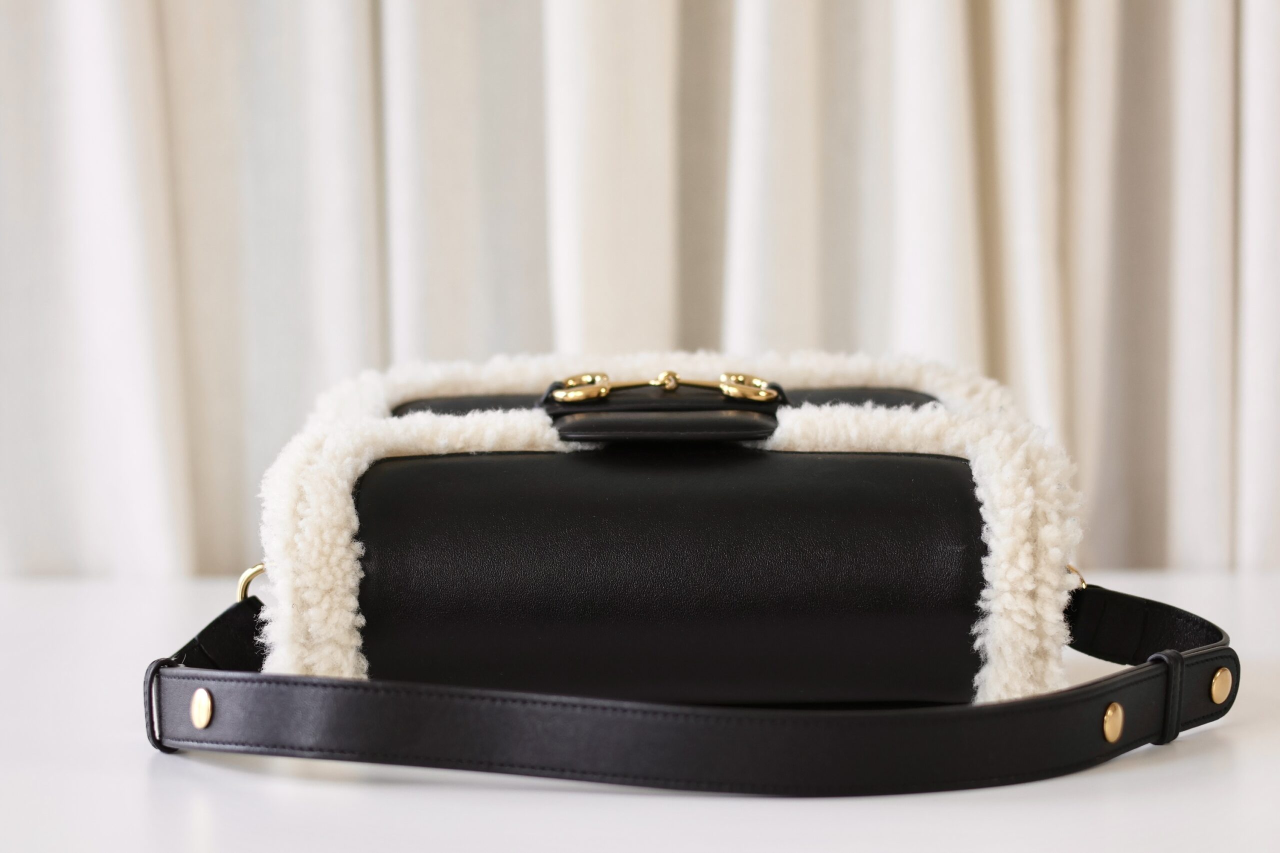 Gucci horsebit 1955 shearling - Image 7