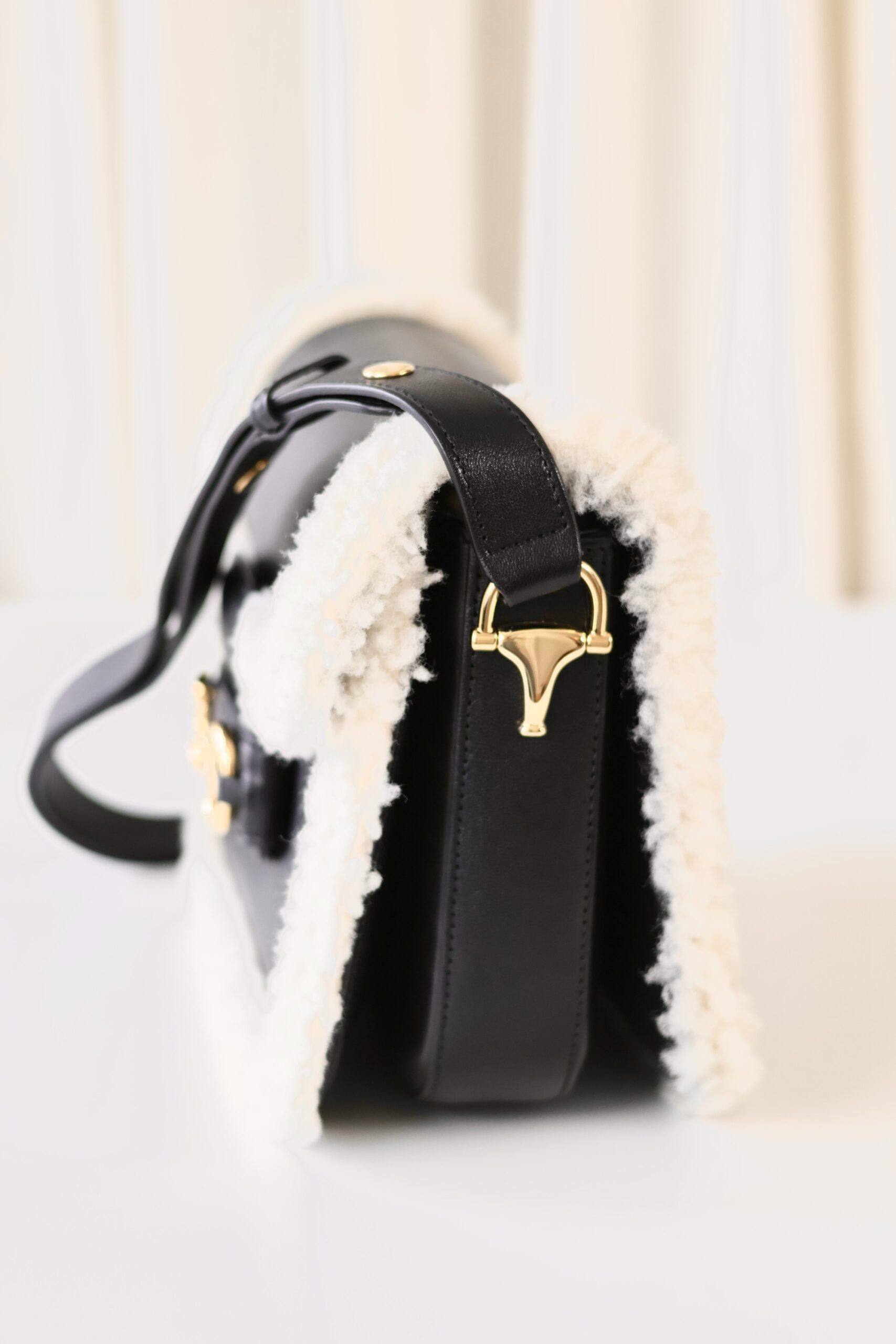 Gucci horsebit 1955 shearling - Image 5