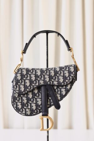 Dior saddle bag mini oblique