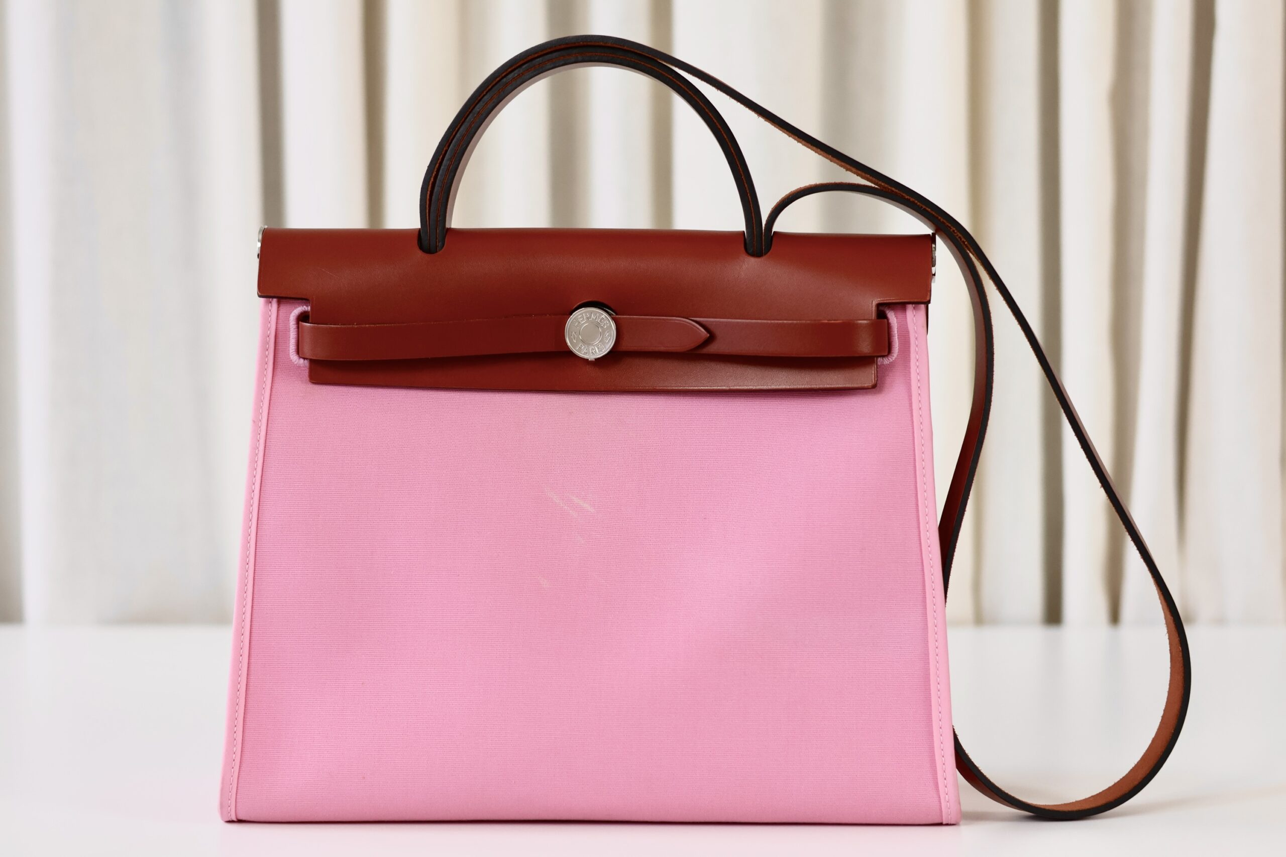 Hermes Herbag 31 pink - Image 3