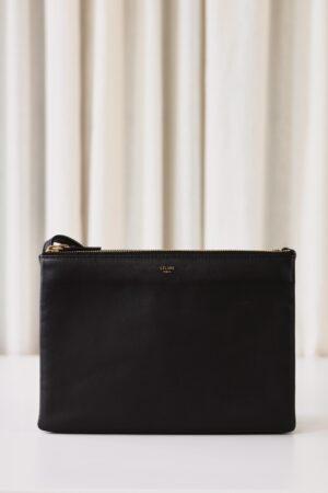 Celine black trio bag