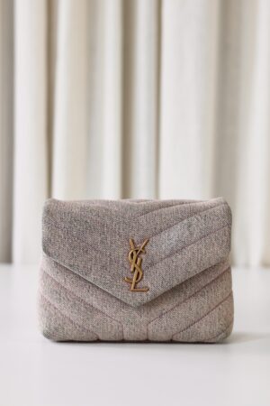 Saint Laurent Loulou toy denim