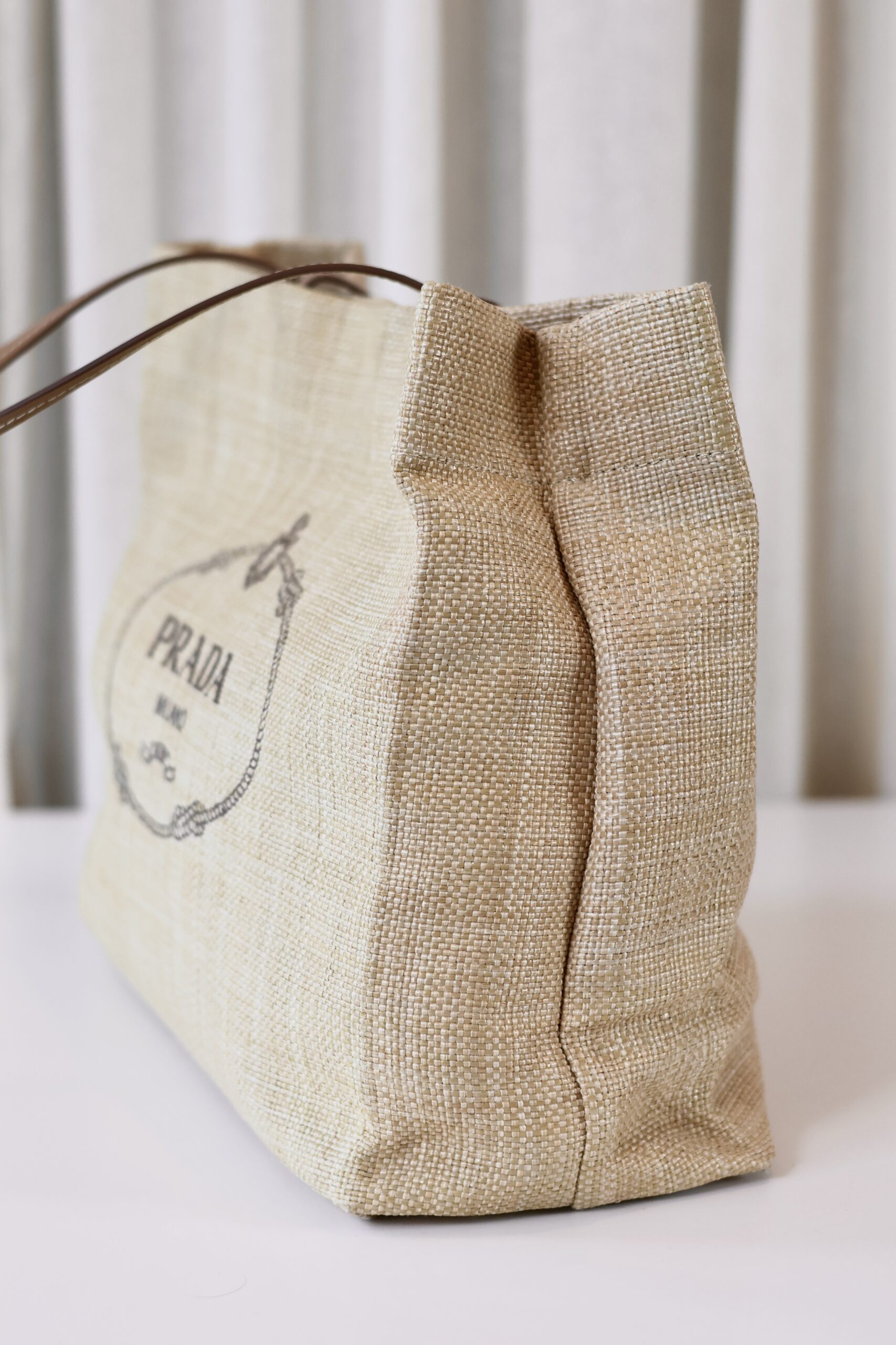 Prada raffia bag - Image 7