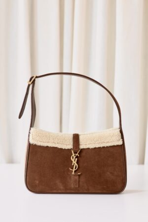 Saint Laurent Le 5 À 7 shearling