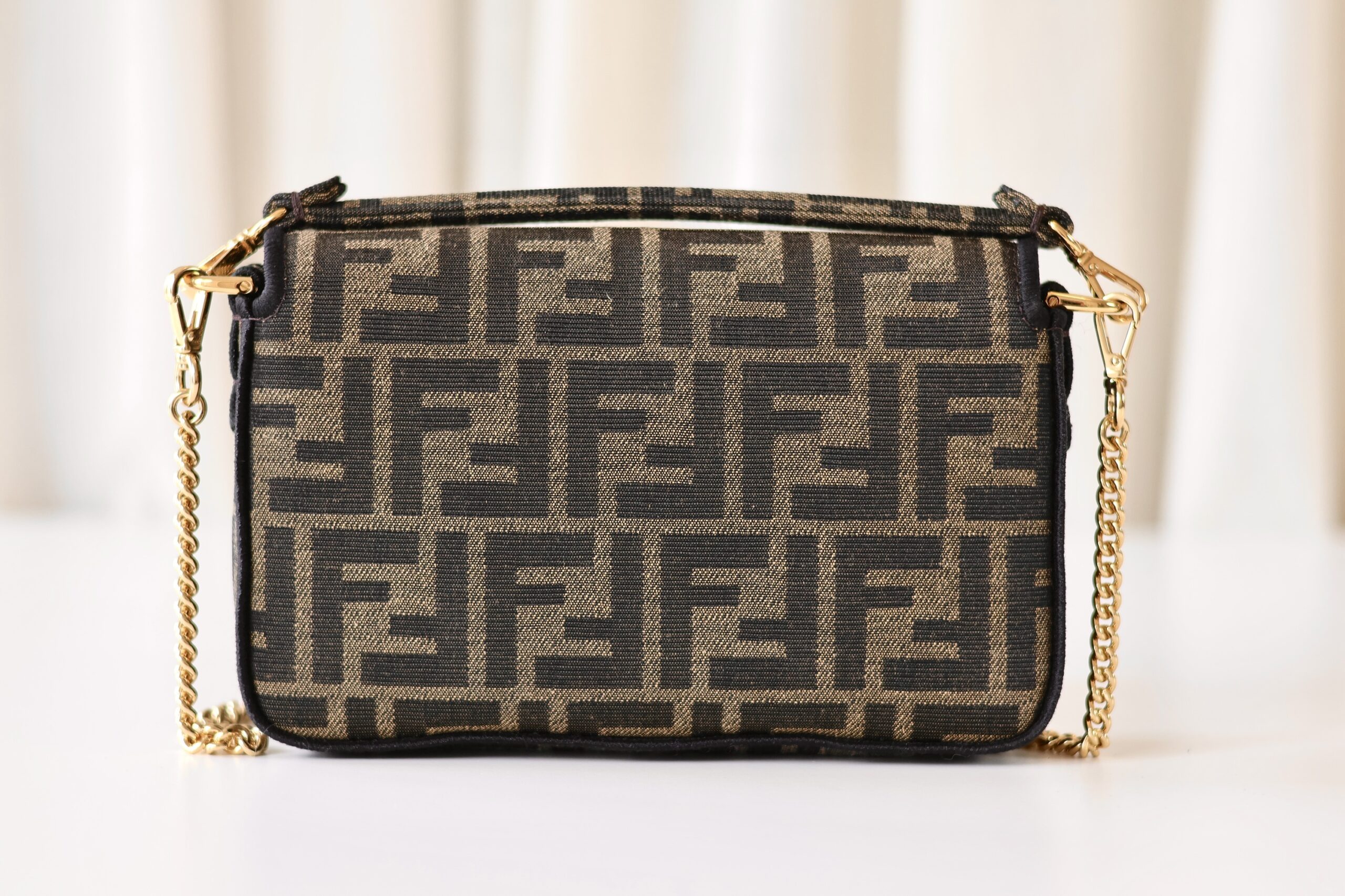 Fendi mini Baquette zucca - Image 4