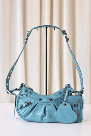 Balenciaga Le Cagole small blue