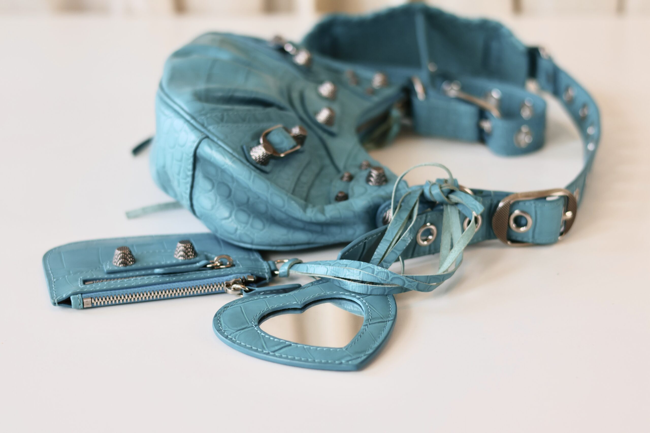 Balenciaga Le Cagole small blue - Image 6