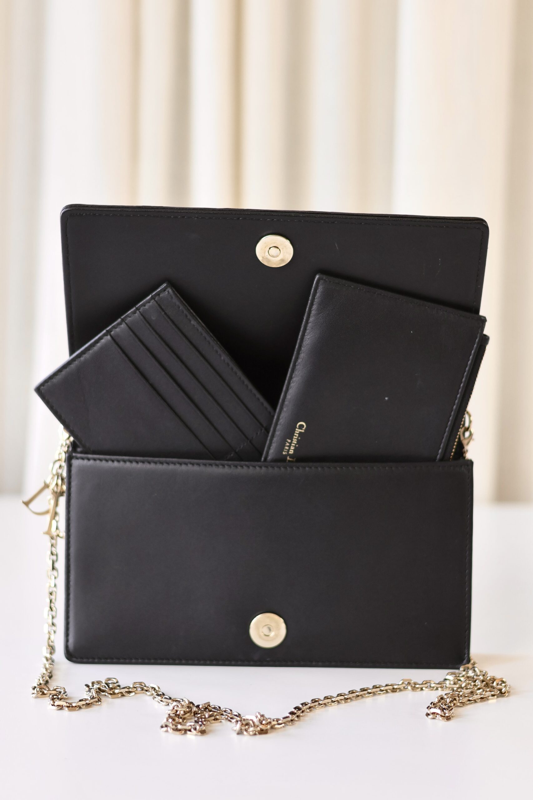 Lady Dior wallet on chain - Image 5
