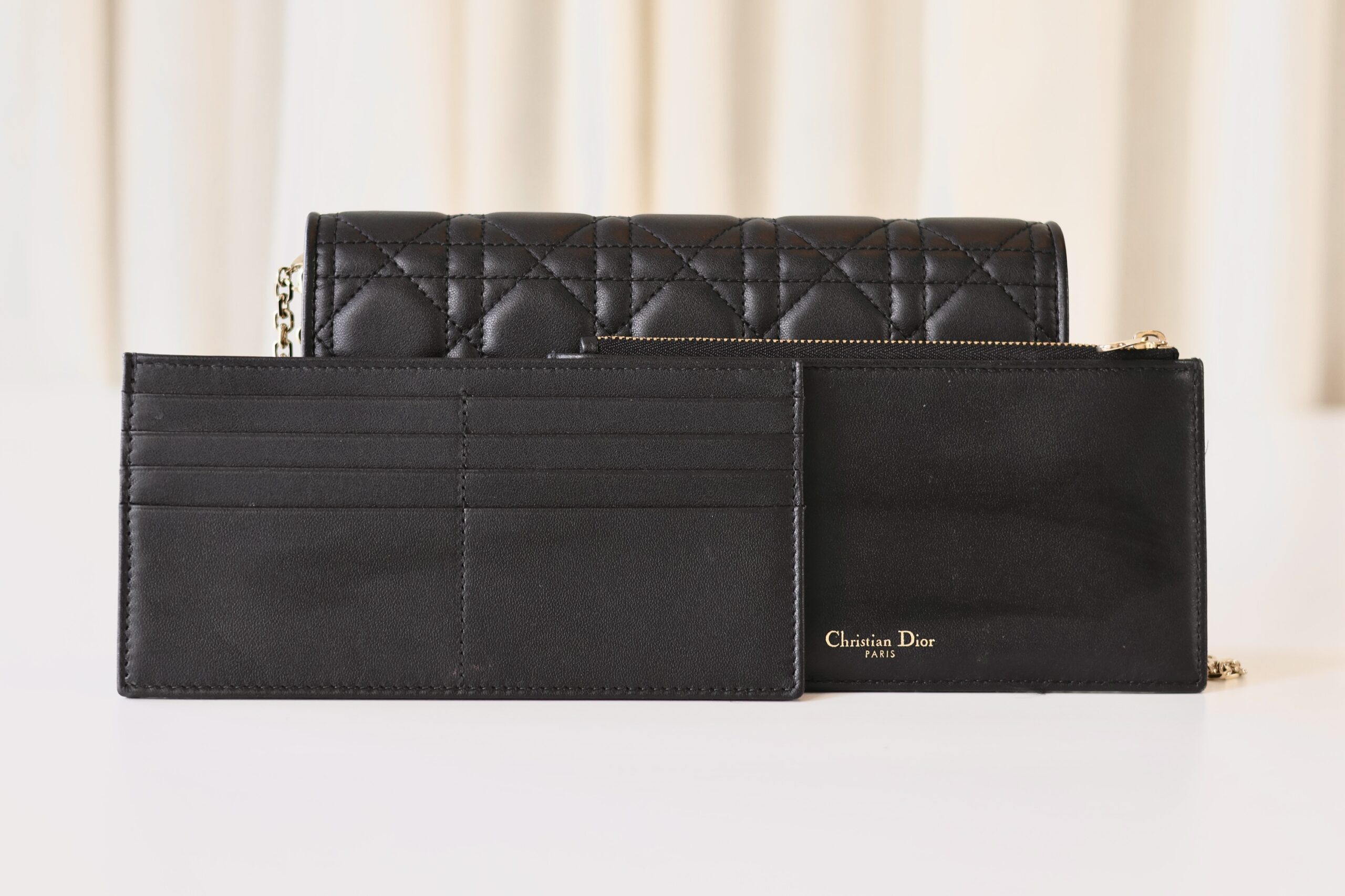 Lady Dior wallet on chain - Image 6